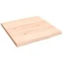Estante de pared madera maciza de roble sin tratar 40x40x2 cm de vidaXL, Estantes y estanterías - Ref: Foro24-363509, Precio:...
