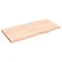 Solid wood table top with natural edge 100x50x(2-4) cm by vidaXL, Table tops - Ref: Foro24-363885, Price: 52,66 €, Discount: %