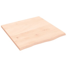 Massives Eichenholz-Wandregal unbehandelt 60x60x2 cm von vidaXL, Regale und Regale - Ref: Foro24-363533, Preis: 54,75 €, Raba...