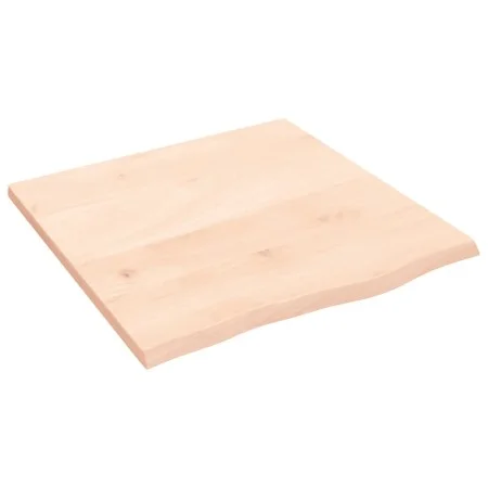 Massives Eichenholz-Wandregal unbehandelt 60x60x2 cm von vidaXL, Regale und Regale - Ref: Foro24-363533, Preis: 50,58 €, Raba...