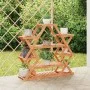Blumenständer aus massivem Tannenholz, 110 x 25 x 105 cm von vidaXL, Topfständer - Ref: Foro24-362878, Preis: 42,24 €, Rabatt: %