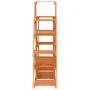 Solid fir wood flower stand 110x25x105 cm by vidaXL, Pot stands - Ref: Foro24-362878, Price: 42,66 €, Discount: %