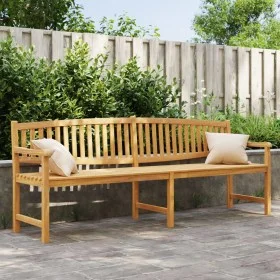Gartenbank aus massivem Teakholz 228x59,5x90 cm von vidaXL, Gartenbänke - Ref: Foro24-364411, Preis: 316,25 €, Rabatt: %
