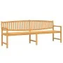 Gartenbank aus massivem Teakholz 228x59,5x90 cm von vidaXL, Gartenbänke - Ref: Foro24-364411, Preis: 315,75 €, Rabatt: %