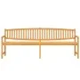 Gartenbank aus massivem Teakholz 228x59,5x90 cm von vidaXL, Gartenbänke - Ref: Foro24-364411, Preis: 315,75 €, Rabatt: %
