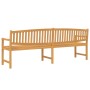 Gartenbank aus massivem Teakholz 228x59,5x90 cm von vidaXL, Gartenbänke - Ref: Foro24-364411, Preis: 320,35 €, Rabatt: %