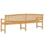 Gartenbank aus massivem Teakholz 228x59,5x90 cm von vidaXL, Gartenbänke - Ref: Foro24-364411, Preis: 315,75 €, Rabatt: %
