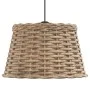 Pantalla para lámpara de techo mimbre marrón Ø38x23 cm by vidaXL, Lampshades - Ref: Foro24-364376, Price: 39,31 €, Discount: %