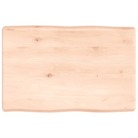 Solid wood table top natural edge 60x40x(2-6) cm by vidaXL, Table tops - Ref: Foro24-363865, Price: 44,81 €, Discount: %
