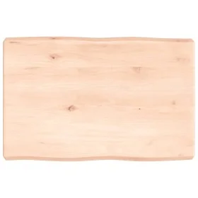 Solid wood table top natural edge 60x40x(2-6) cm by vidaXL, Table tops - Ref: Foro24-363865, Price: 44,26 €, Discount: %