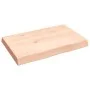 Solid wood table top natural edge 60x40x(2-6) cm by vidaXL, Table tops - Ref: Foro24-363865, Price: 44,26 €, Discount: %