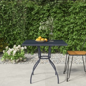 Anthracite gray steel mesh garden table 80x80x72.5 cm by vidaXL, Garden tables - Ref: Foro24-362731, Price: 109,57 €, Discoun...