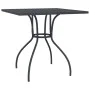 Anthracite gray steel mesh garden table 80x80x72.5 cm by vidaXL, Garden tables - Ref: Foro24-362731, Price: 99,09 €, Discount: %
