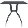 Anthracite gray steel mesh garden table 80x80x72.5 cm by vidaXL, Garden tables - Ref: Foro24-362731, Price: 99,09 €, Discount: %