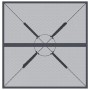 Anthracite gray steel mesh garden table 80x80x72.5 cm by vidaXL, Garden tables - Ref: Foro24-362731, Price: 109,13 €, Discoun...