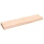Wandregal massives Eichenholz unbehandelt 40x10x2 cm von vidaXL, Regale und Regale - Ref: Foro24-363500, Preis: 16,03 €, Raba...