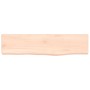 Solid untreated oak wood wall shelf 40x10x2 cm by vidaXL, Shelves and shelves - Ref: Foro24-363500, Price: 16,44 €, Discount: %