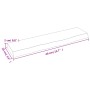 Solid untreated oak wood wall shelf 40x10x2 cm by vidaXL, Shelves and shelves - Ref: Foro24-363500, Price: 16,44 €, Discount: %