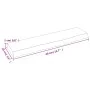 Wandregal massives Eichenholz unbehandelt 40x10x2 cm von vidaXL, Regale und Regale - Ref: Foro24-363500, Preis: 16,03 €, Raba...
