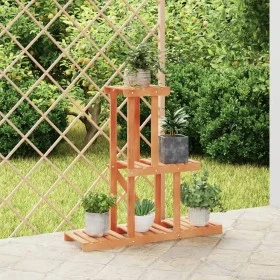 Blumenständer aus massivem Tannenholz, 81 x 25 x 75,5 cm von vidaXL, Topfständer - Ref: Foro24-362872, Preis: 22,86 €, Rabatt: %
