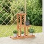 Blumenständer aus massivem Tannenholz, 81 x 25 x 75,5 cm von vidaXL, Topfständer - Ref: Foro24-362872, Preis: 22,86 €, Rabatt: %