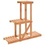 Blumenständer aus massivem Tannenholz, 81 x 25 x 75,5 cm von vidaXL, Topfständer - Ref: Foro24-362872, Preis: 22,86 €, Rabatt: %