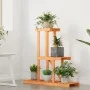 Blumenständer aus massivem Tannenholz, 81 x 25 x 75,5 cm von vidaXL, Topfständer - Ref: Foro24-362872, Preis: 22,86 €, Rabatt: %