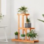 Blumenständer aus massivem Tannenholz, 81 x 25 x 75,5 cm von vidaXL, Topfständer - Ref: Foro24-362872, Preis: 23,46 €, Rabatt: %