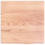 Light brown treated oak wood wall shelf 40x40x2cm by vidaXL, Shelves and shelves - Ref: Foro24-363629, Price: 33,44 €, Discou...