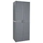 Gartenschrank PP Rattan grau 65x45x172 cm von vidaXL, Schließfächer und Lagerschränke - Ref: Foro24-364063, Preis: 278,59 €, ...