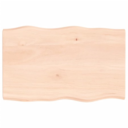 Solid wood table top natural edge 80x50x(2-4) cm by vidaXL, Table tops - Ref: Foro24-363876, Price: 63,27 €, Discount: %