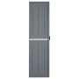 Gartenschrank PP Rattan grau 65x45x172 cm von vidaXL, Schließfächer und Lagerschränke - Ref: Foro24-364063, Preis: 252,65 €, ...
