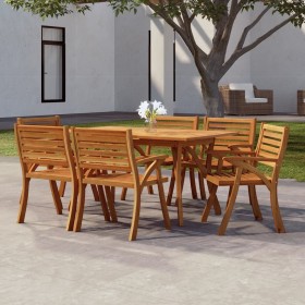 Solid acacia wood garden table 150x90x75 cm by vidaXL, Garden tables - Ref: Foro24-363308, Price: 260,88 €, Discount: %