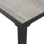 DPC garden coffee table and gray steel 55x55x31 cm by vidaXL, Modular outdoor sofas - Ref: Foro24-362800, Price: 62,41 €, Dis...