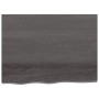 Estante de pared madera roble tratada marrón oscuro 80x60x2 cm by vidaXL, Shelves and shelves - Ref: Foro24-363791, Price: 31...