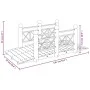 Garden bridge with fir wood railings 150x67x56cm by vidaXL, garden bridges - Ref: Foro24-363360, Price: 193,25 €, Discount: %