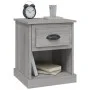 Bedside tables 2 pcs gray plywood 39x39x47.5 cm by vidaXL, Nightstands - Ref: Foro24-816141, Price: 56,97 €, Discount: %