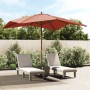 Sombrilla de jardín con poste de madera terracota 300x300x273cm de vidaXL, Sombrillas - Ref: Foro24-363196, Precio: 94,21 €, ...