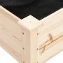 Planter with solid fir wood lining 161x45x76 cm by vidaXL, Pots and planters - Ref: Foro24-364236, Price: 116,72 €, Discount: %