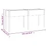 Planter with solid fir wood lining 161x45x76 cm by vidaXL, Pots and planters - Ref: Foro24-364236, Price: 116,72 €, Discount: %