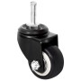 Ruedas para macetero 4 uds hierro negro 8x3,5x8 cm de vidaXL, Maceteros y jardineras - Ref: Foro24-364281, Precio: 12,25 €, D...