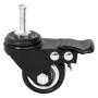 Ruedas para macetero 4 uds hierro negro 8x3,5x8 cm de vidaXL, Maceteros y jardineras - Ref: Foro24-364281, Precio: 12,25 €, D...