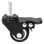 Ruedas para macetero 4 uds hierro negro 8x3,5x8 cm de vidaXL, Maceteros y jardineras - Ref: Foro24-364281, Precio: 13,16 €, D...