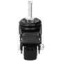 Ruedas para macetero 4 uds hierro negro 8x3,5x8 cm de vidaXL, Maceteros y jardineras - Ref: Foro24-364281, Precio: 13,16 €, D...