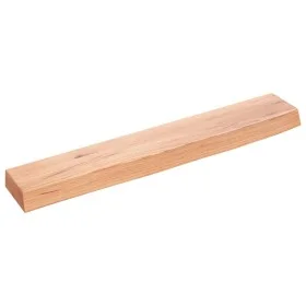 Light brown treated oak wood wall shelf 60x10x4cm by vidaXL, Shelves and shelves - Ref: Foro24-363639, Price: 24,79 €, Discou...