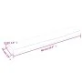 Light brown treated oak wood wall shelf 60x10x4cm by vidaXL, Shelves and shelves - Ref: Foro24-363639, Price: 24,79 €, Discou...