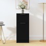Schwarzes Sperrholz-Sideboard 30x30x70 cm von vidaXL, Sideboards - Ref: Foro24-811117, Preis: 56,94 €, Rabatt: %