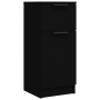 Aparador de madera contrachapada negro 30x30x70 cm de vidaXL, Aparadores - Ref: Foro24-811117, Precio: 56,94 €, Descuento: %