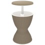 Light brown polypropylene 3-in-1 refrigerator table by vidaXL, Garden tables - Ref: Foro24-364158, Price: 147,41 €, Discount: %