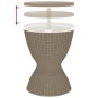 Light brown polypropylene 3-in-1 refrigerator table by vidaXL, Garden tables - Ref: Foro24-364158, Price: 147,41 €, Discount: %